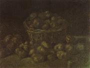 Vincent Van Gogh Still life with a Basket of Potatoes (nn04) oil painting on canvas